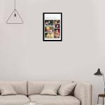 Customized Collage Photo Frames for Wall, Personalised Photo Frame for Birthday, Anniversary, Wedding Gift (12 x 8 Inches, Design 01)