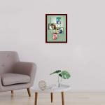 Customized Collage Photo Frames for Wall, Personalised Photo Frame for Birthday, Anniversary, Wedding Gift (12 x 8 Inches, Design 04)
