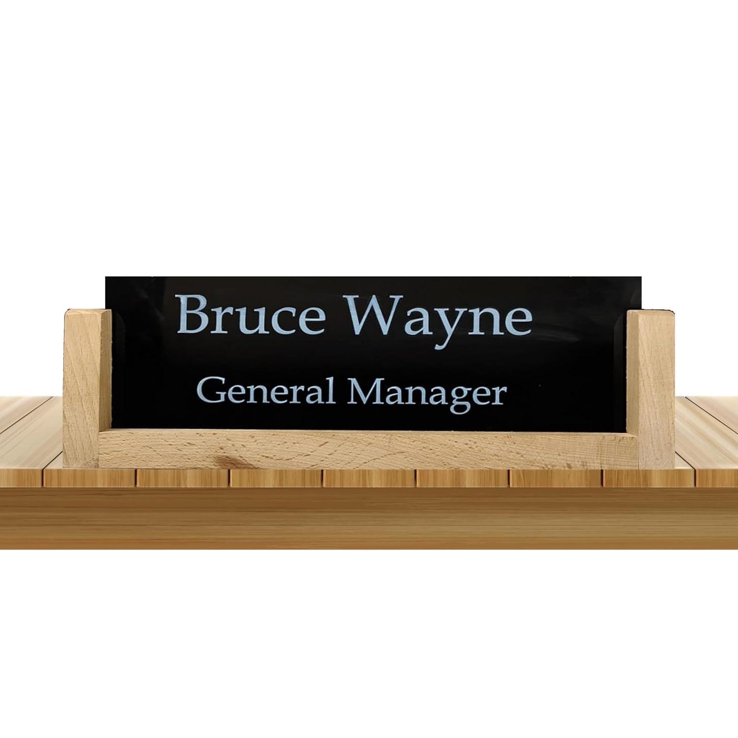 Desk Name Plate
