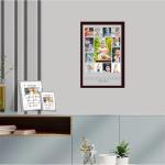 Customized Collage Photo Frames for Wall, Personalised Photo Frame for Birthday, Anniversary, Wedding Gift (12 x 8 Inches, Design 03)