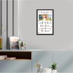 Customized Collage Photo Frames for Wall, Personalised Photo Frame for Birthday, Anniversary, Wedding Gift (12 x 8 Inches, Design 05)