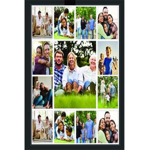 Customized Collage Photo Frames for Wall, Personalised Photo Frame for Birthday, Anniversary, Wedding Gift (10 x 15 Inches, Design 02)