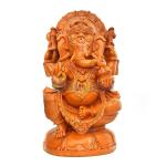 Lord Ganesha Idol Decorative Ganesh Ji Statue Showpiece Figurine for Home Decor, Office, Living Room, Pooja Room, Temple, House Warming Gift (Design 07)