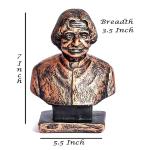 Dr. A. P. J. Abdul Kalam Statue Idol Showpiece for Office, School, Home Decoration Figurine (Small (4x3x2 Inch))