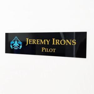 Personalized Wall Name Plate, Wall Sign, Door Plaque, Acrylic Office Sign, Nameplate.