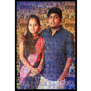 Personalized Mosaic Photo Frame
