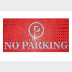 No Parking Signage with Self Adhesive | For Hospital, Shops, Mall, Office, Schools, Clinic, Factory, Restaurant, Garden | Sign Board Sticker (No Parking)